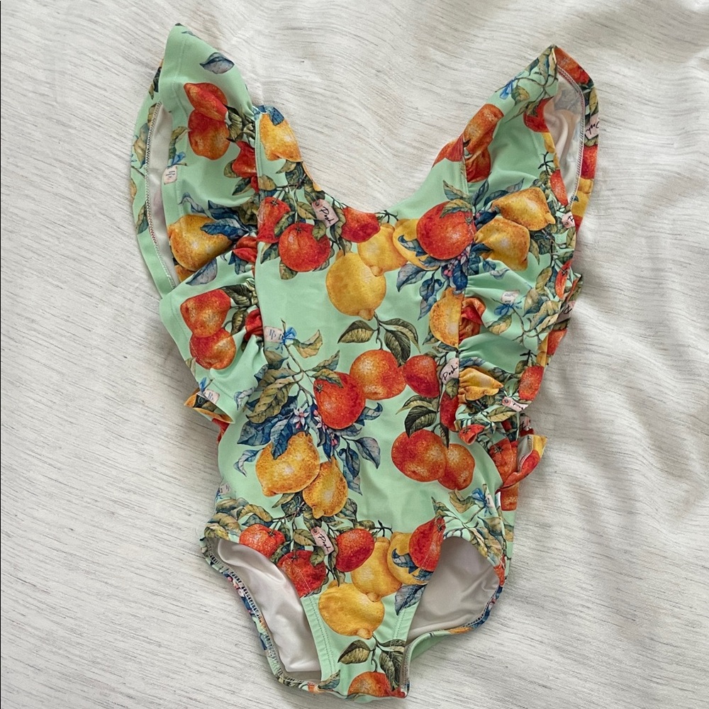 Posh Peanut Ruffle Swimsuit